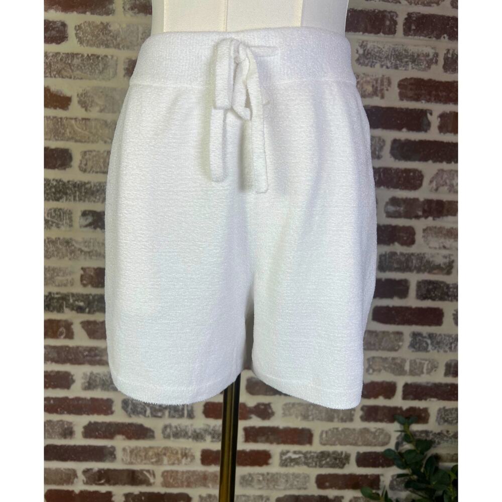 Barefoot Dreams Cozychic Ultra Lite Short Elastic/Drawstring 2 Pockets Women's L